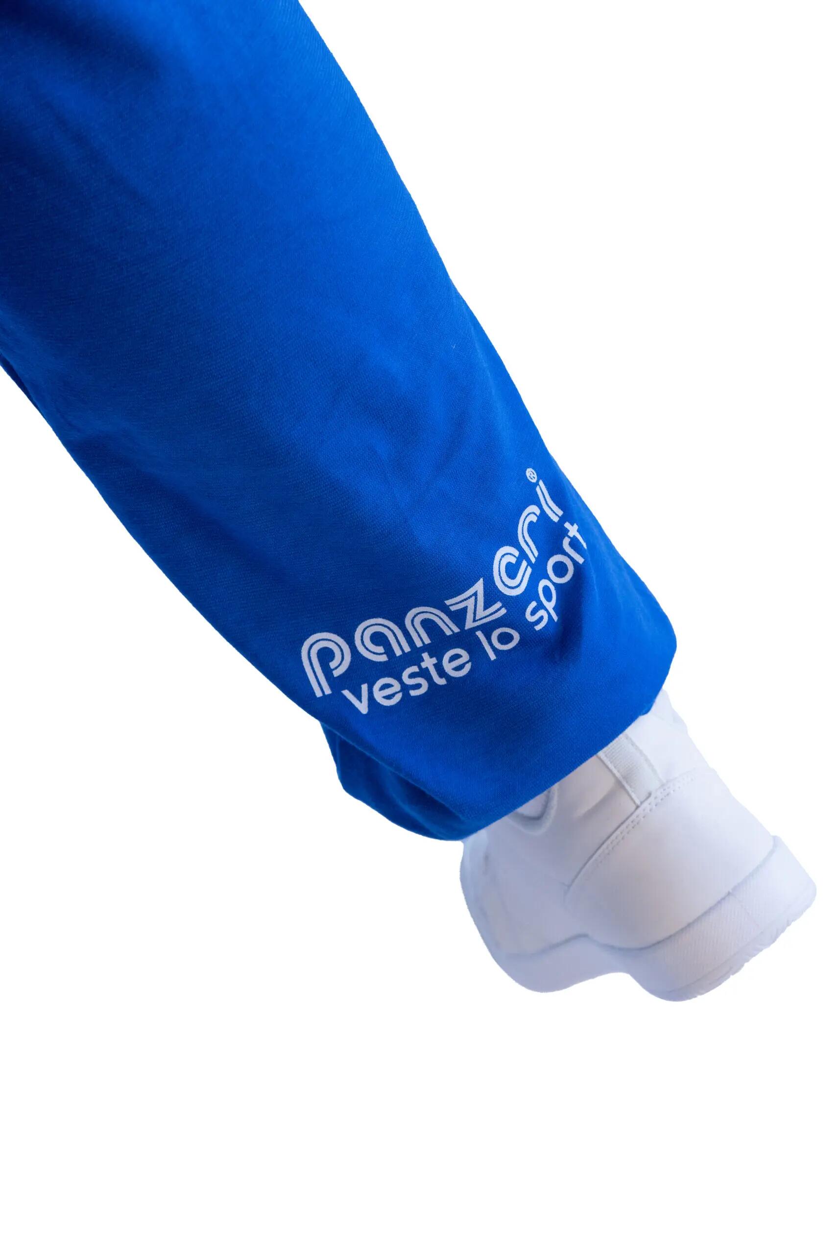 Jogging Panzeri Mixte  - Uni H - Bleu Roi / Blanc 6/6