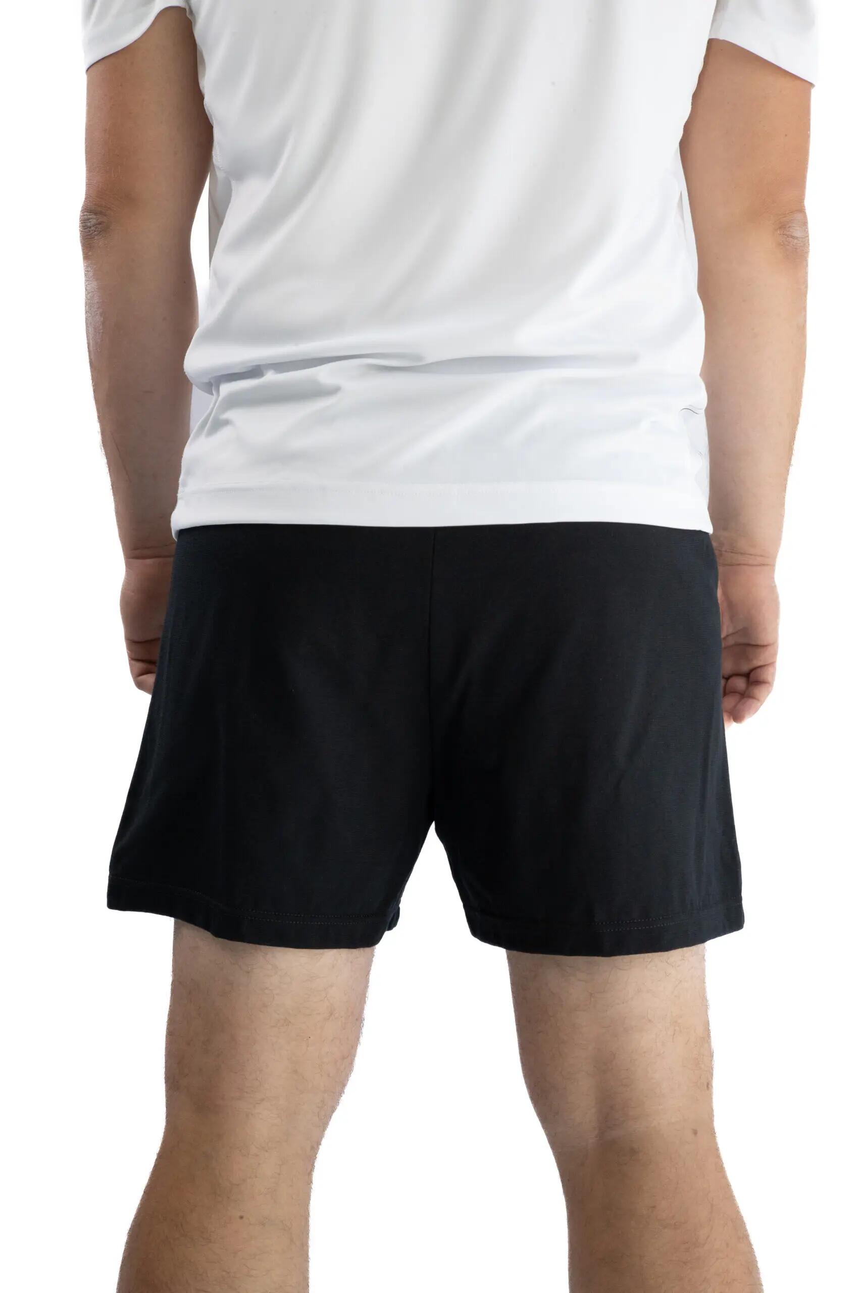 Short Panzeri Mixte  - Uni A - Noir / Argent 2/5