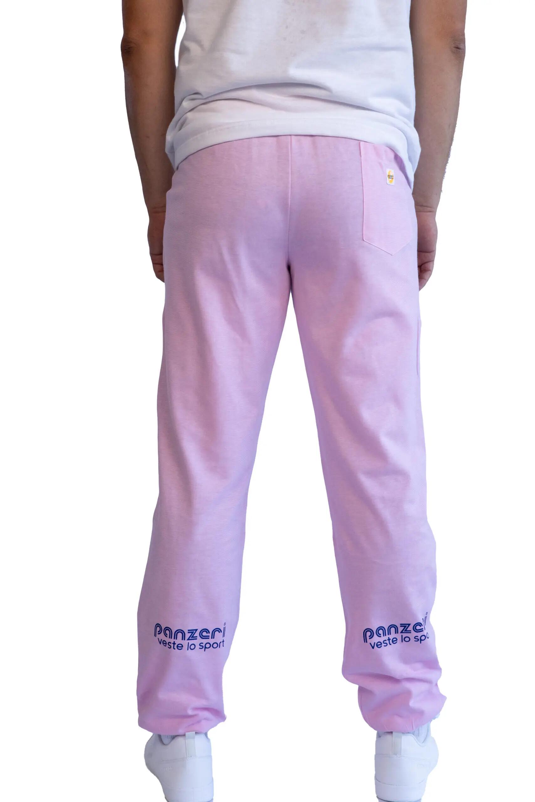 Jogging Panzeri Mixte  - Uni H - Rose / Bleu Marine 5/6