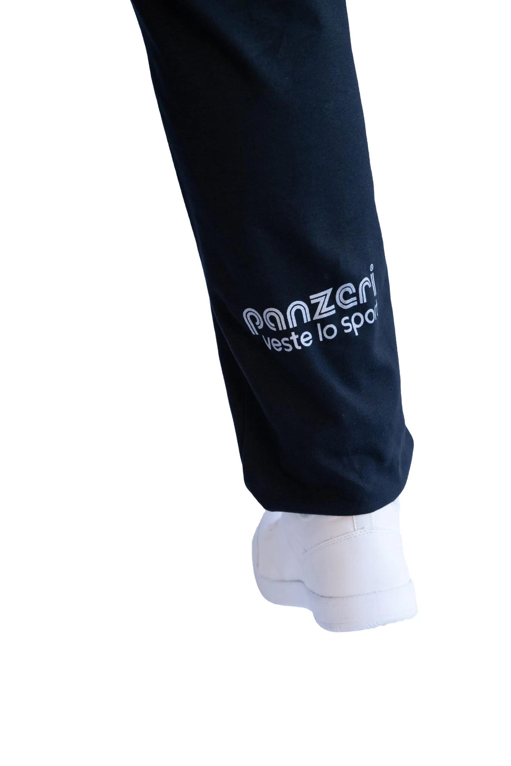 Jogging Panzeri Mixte  - Uni H - Noir / Argent 3/5