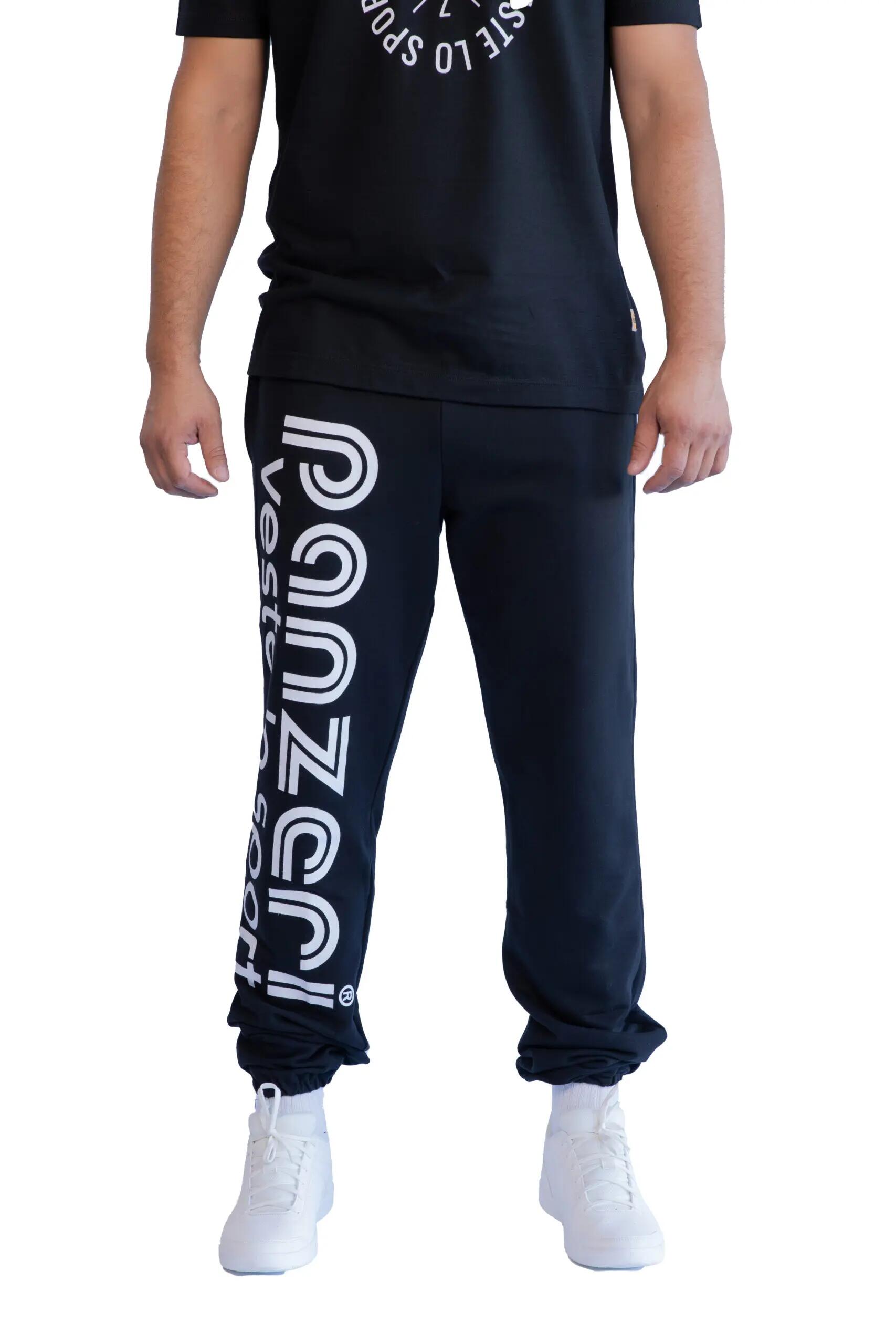 Jogging Panzeri Mixte  - Park O - Noir / Blanc 2/5