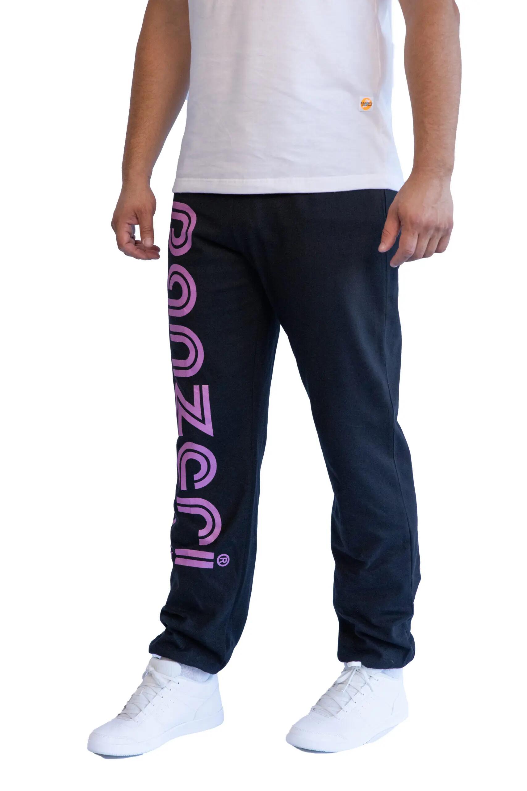 Jogging Panzeri Mixte  - Uni H - Noir / Fuchsia Nacré 2/5