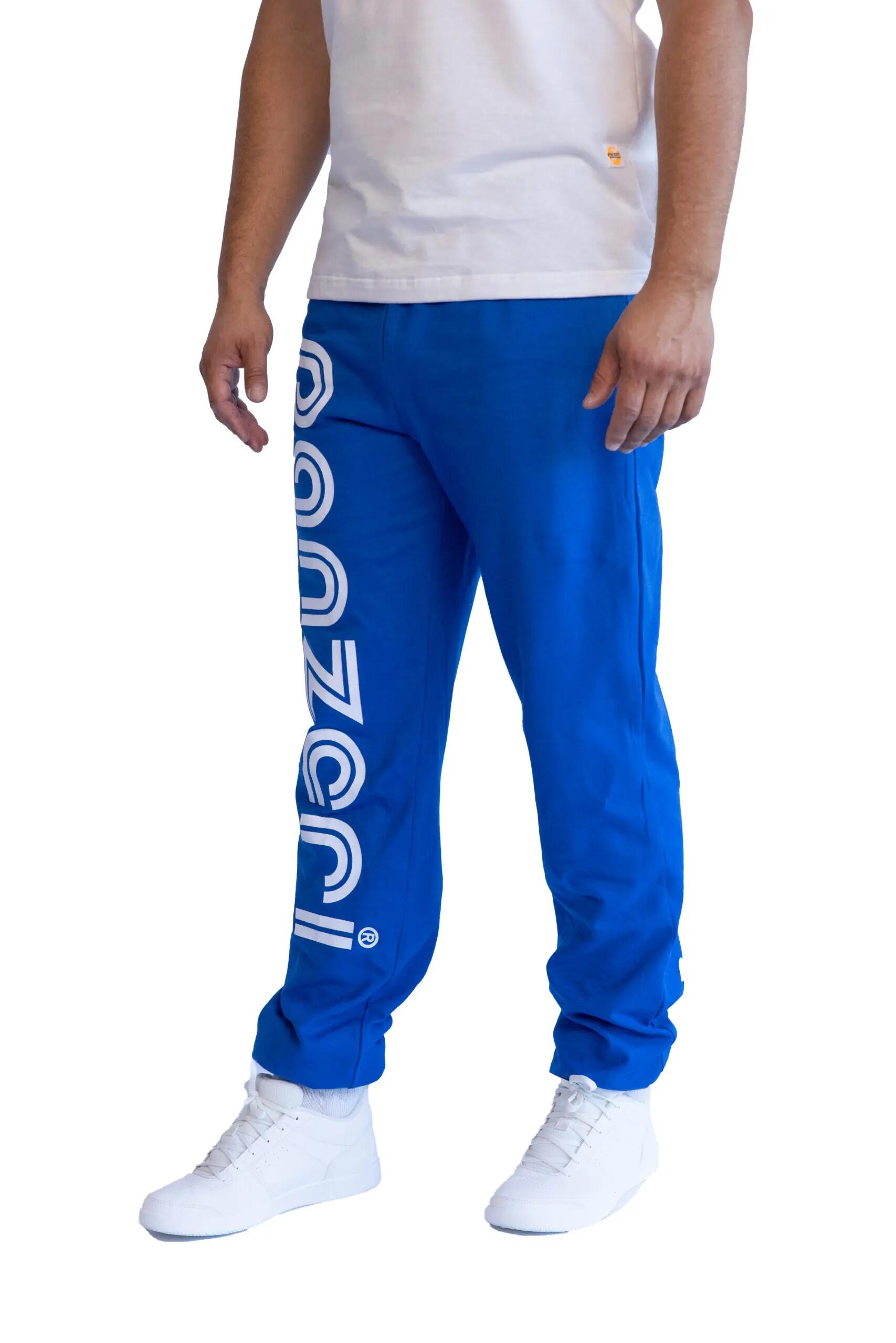 Jogging Panzeri Mixte  - Uni H - Bleu Roi / Blanc 3/6