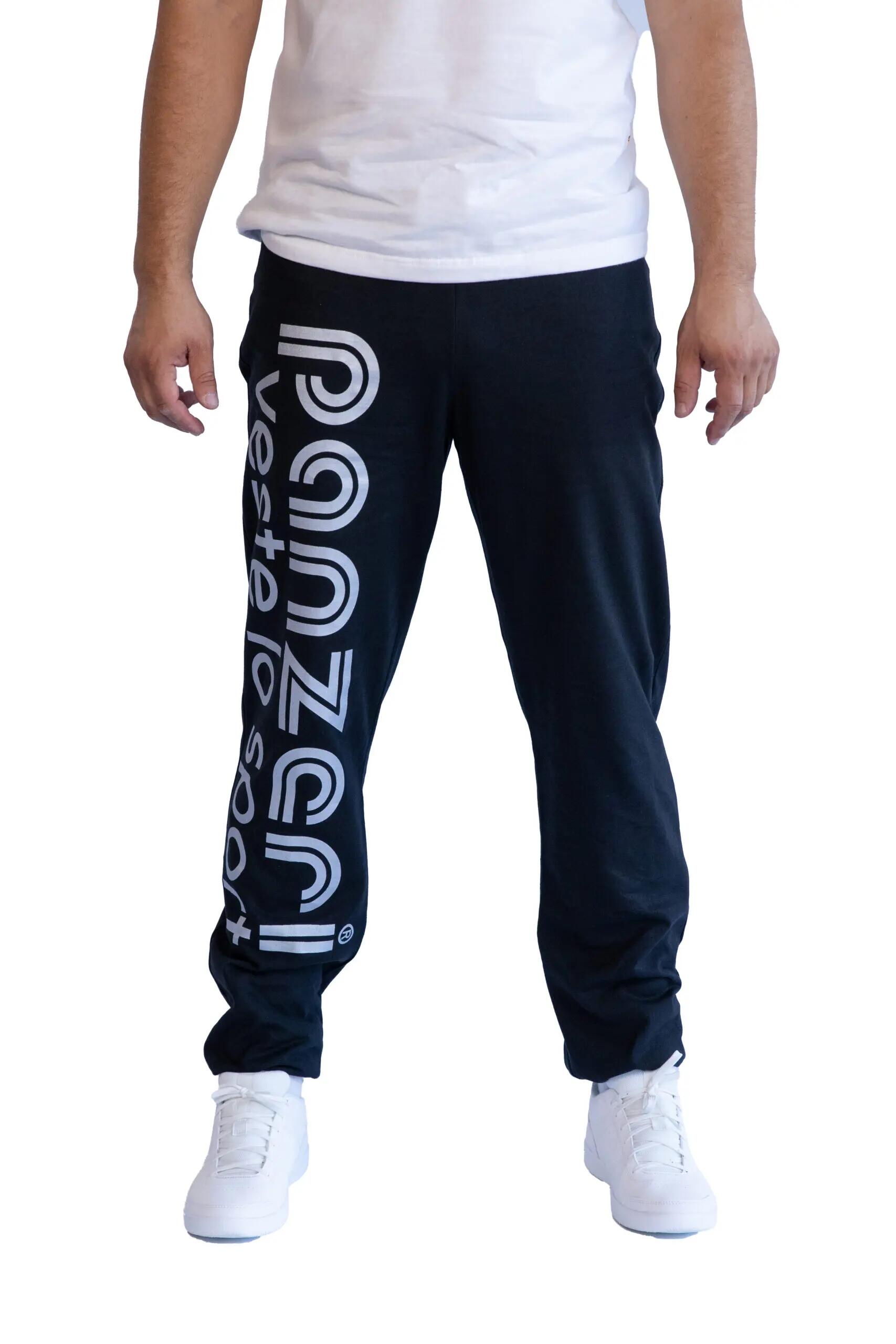 Jogging Panzeri Mixte  - Uni H - Noir / Argent 2/5