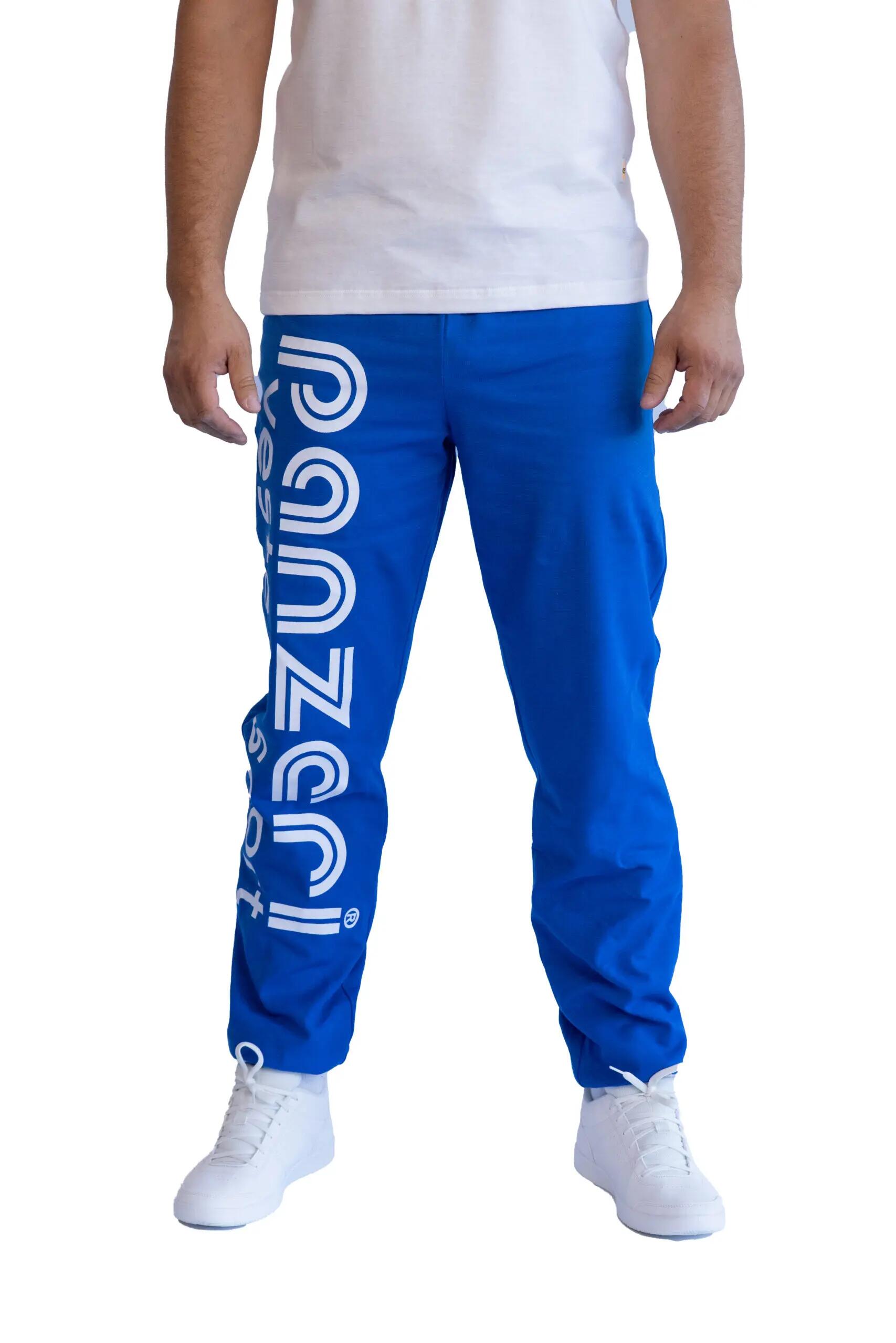 Jogging Panzeri Mixte  - Uni H - Bleu Roi / Blanc 2/6
