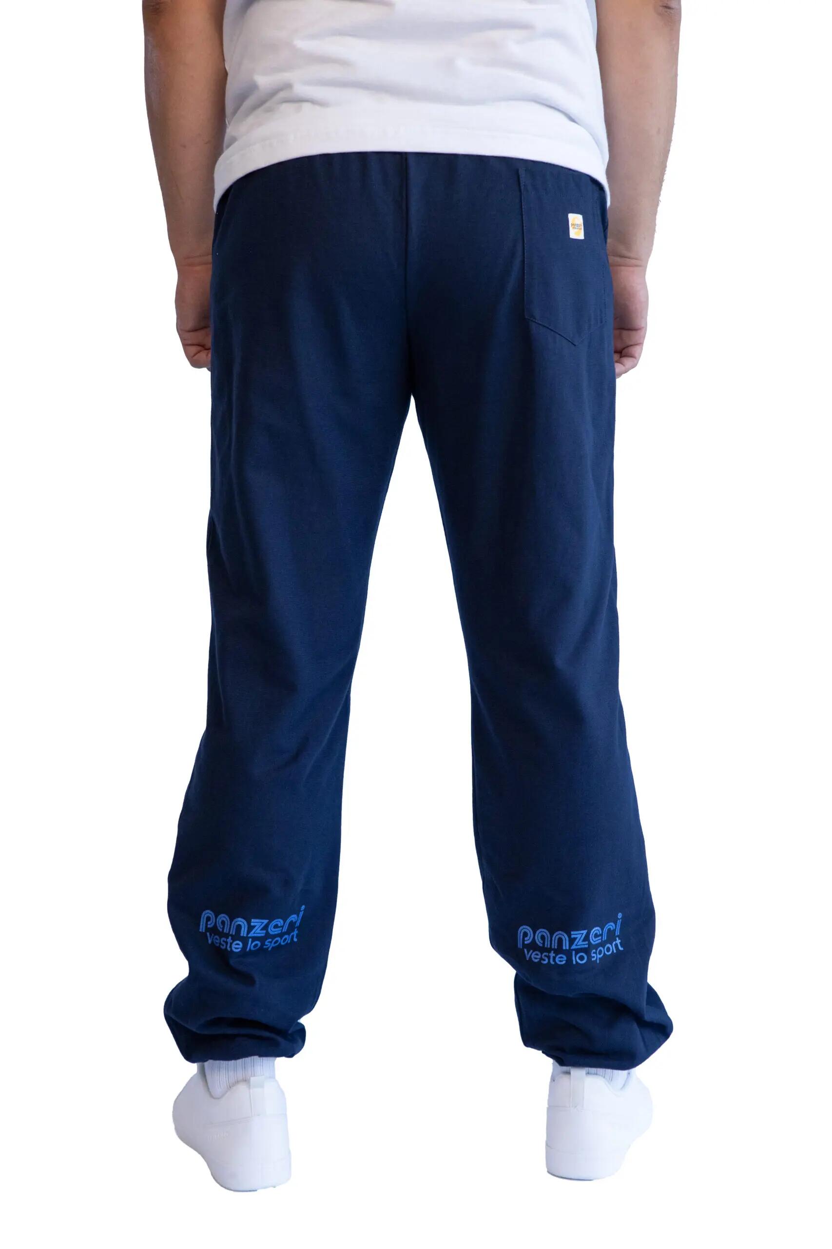Jogging Panzeri Mixte  - Uni H - Bleu Marine / Bleu Nacré 3/5