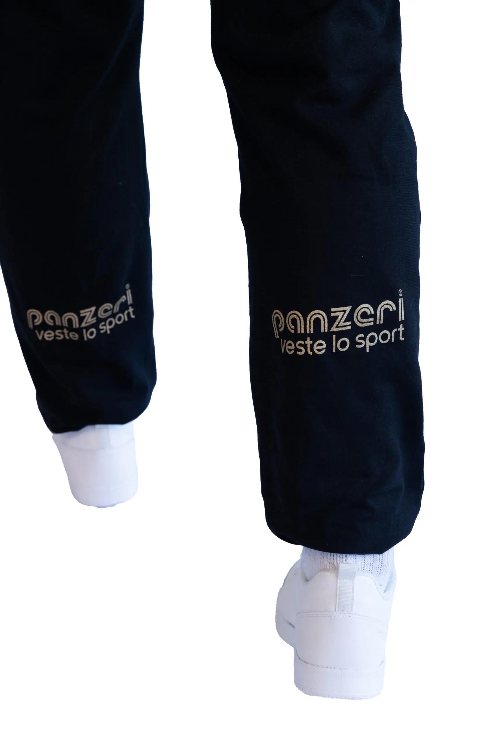 Jogging Panzeri Mixte  - Uni H - Noir / Or 5/5