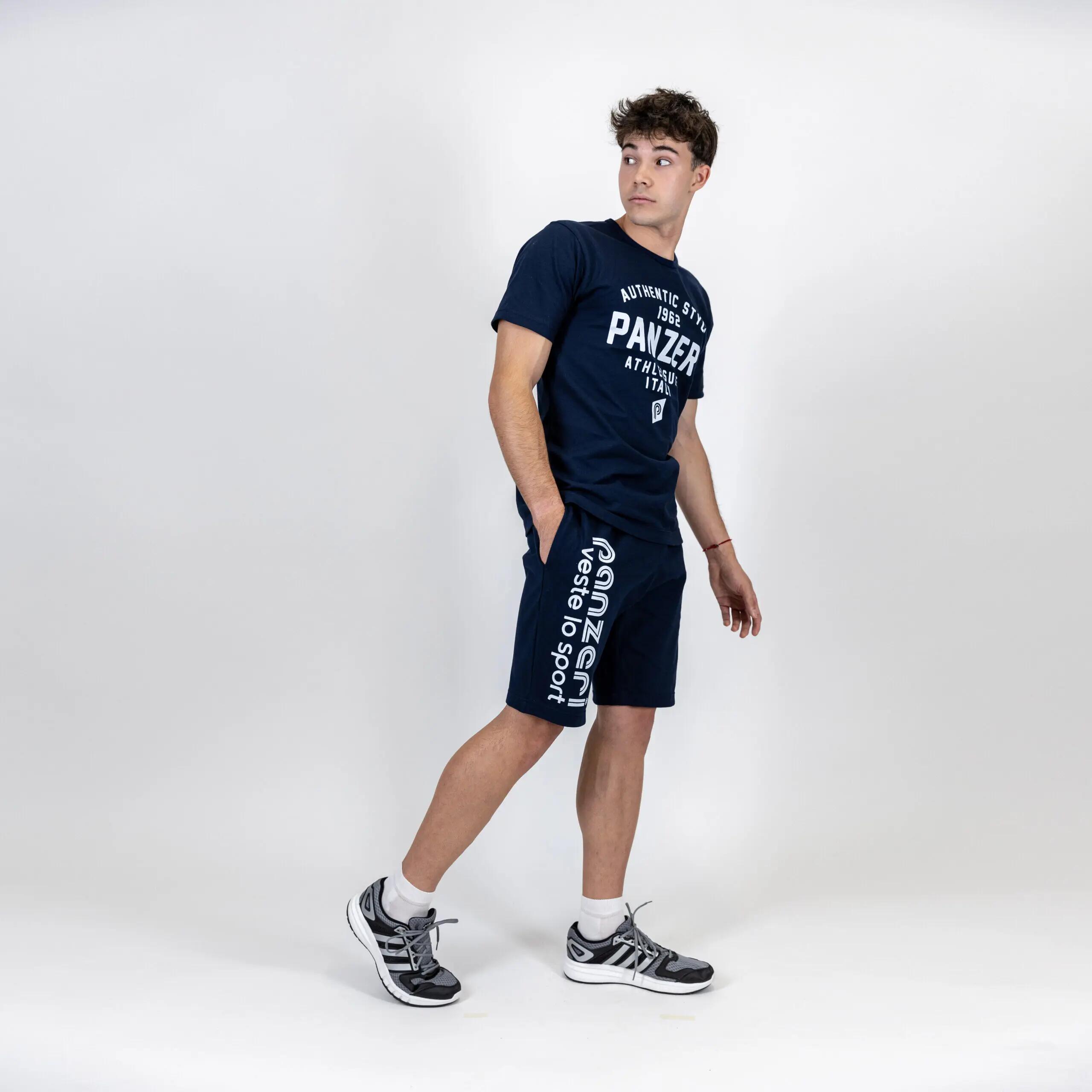 T-shirt Manches Courtes  - Camp D - Bleu Marine 3/3