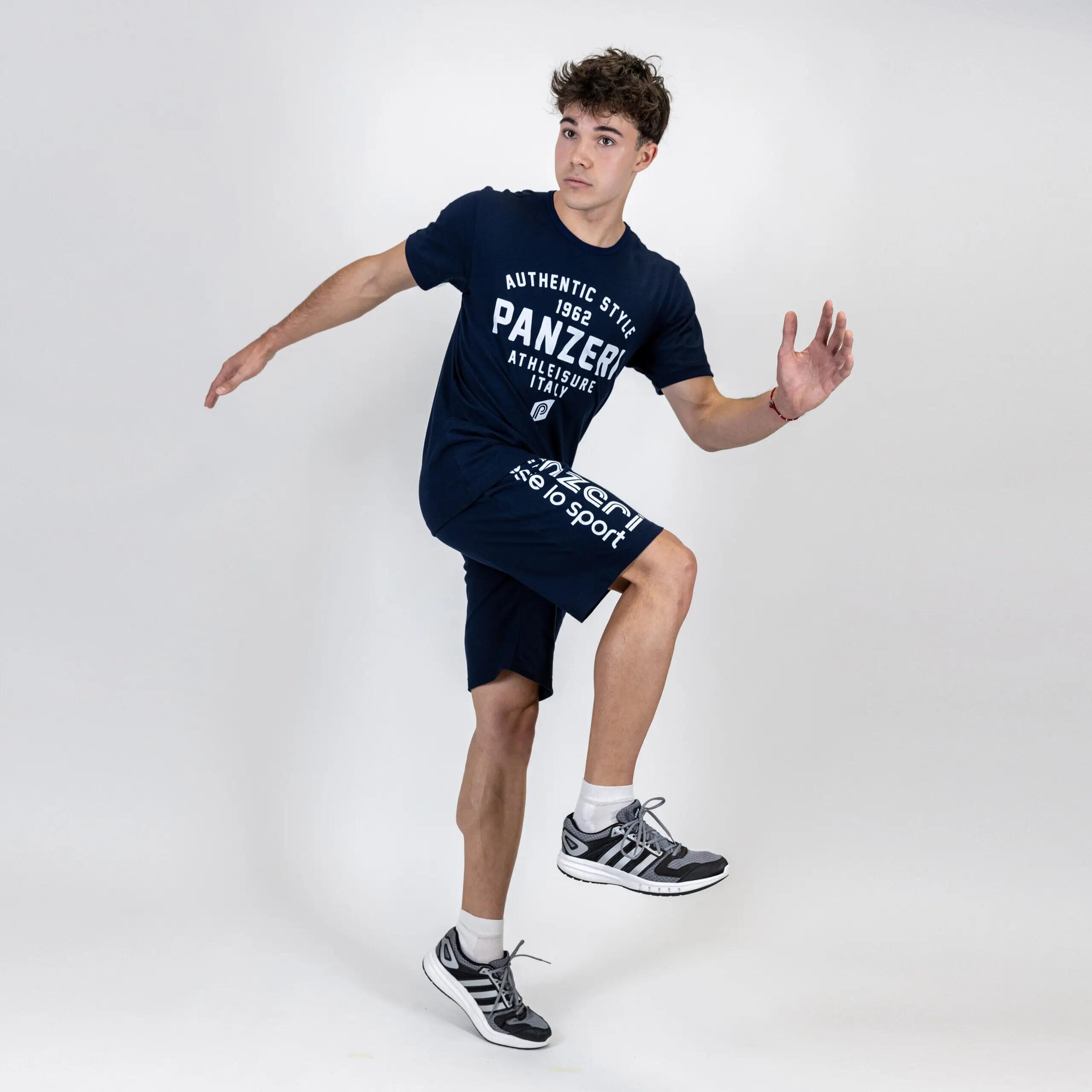 T-shirt Manches Courtes  - Camp D - Bleu Marine 2/3