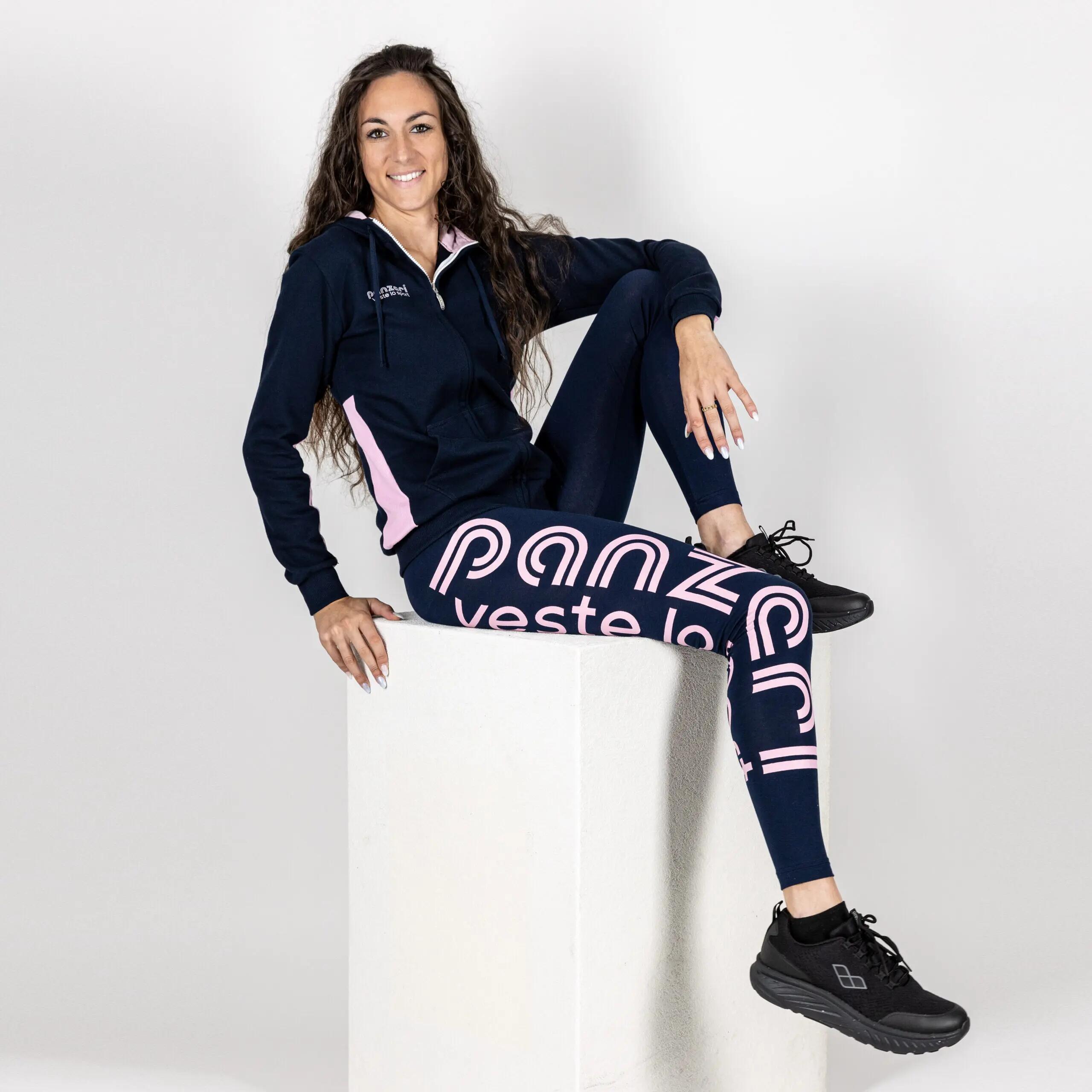Veste De Sport  - Pretty SH - Bleu Marine / Rose 5/7