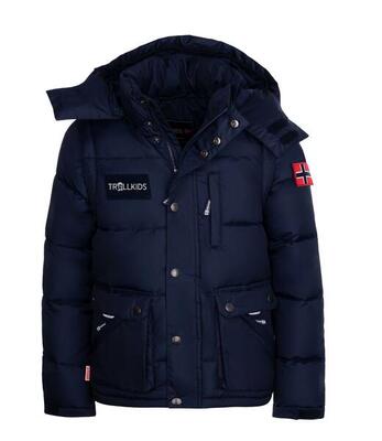Kinder Parka Jacke Zip Off Holmdalen XT Marineblau