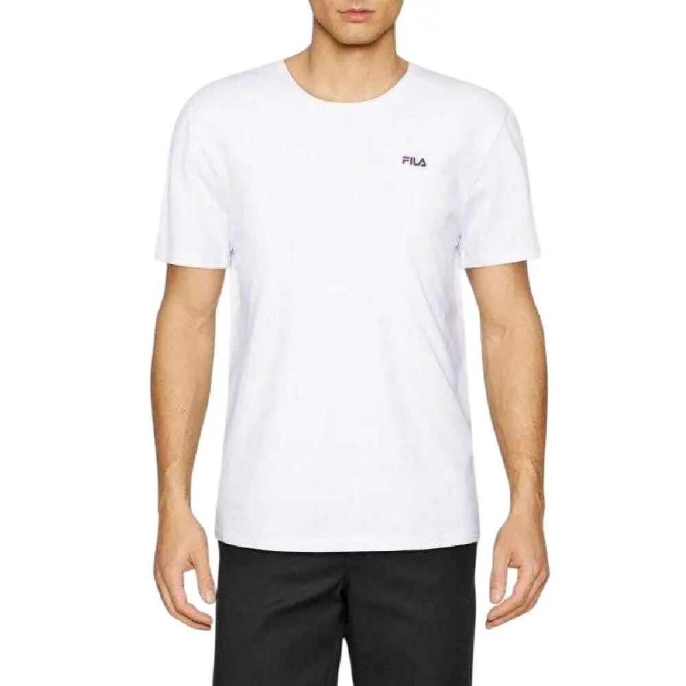 Mens Brod Cotton TShirt (Pack of 2) (White/Black) 4/6