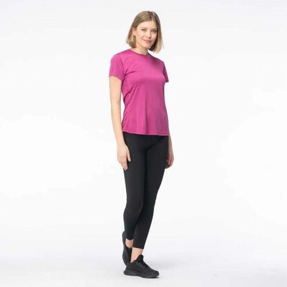 Womens/Ladies Nalso TShirt (Pink) 1/6