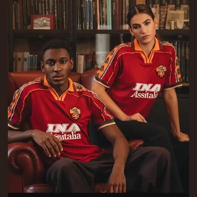 Maglia Retrò - Calcio - Uomo - AS Roma 1998/99 - Rosso 8/9