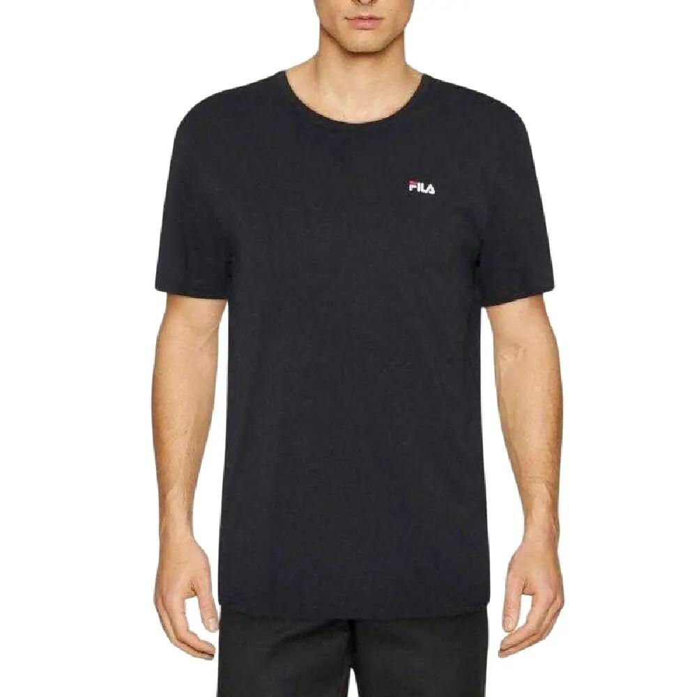 Mens Brod Cotton TShirt (Pack of 2) (White/Black) 3/6