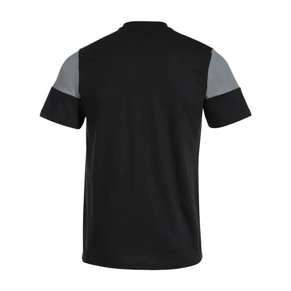 Maglietta Blocchi Di Colore Uomo Joma Nero Grigio 2/3