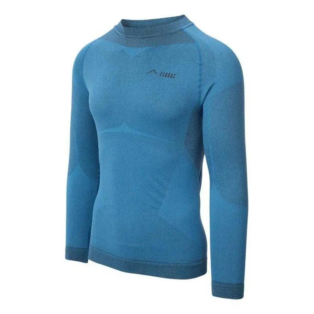 Maglietta Termoattivo Uomo Elbrus Rael Blu 3/4