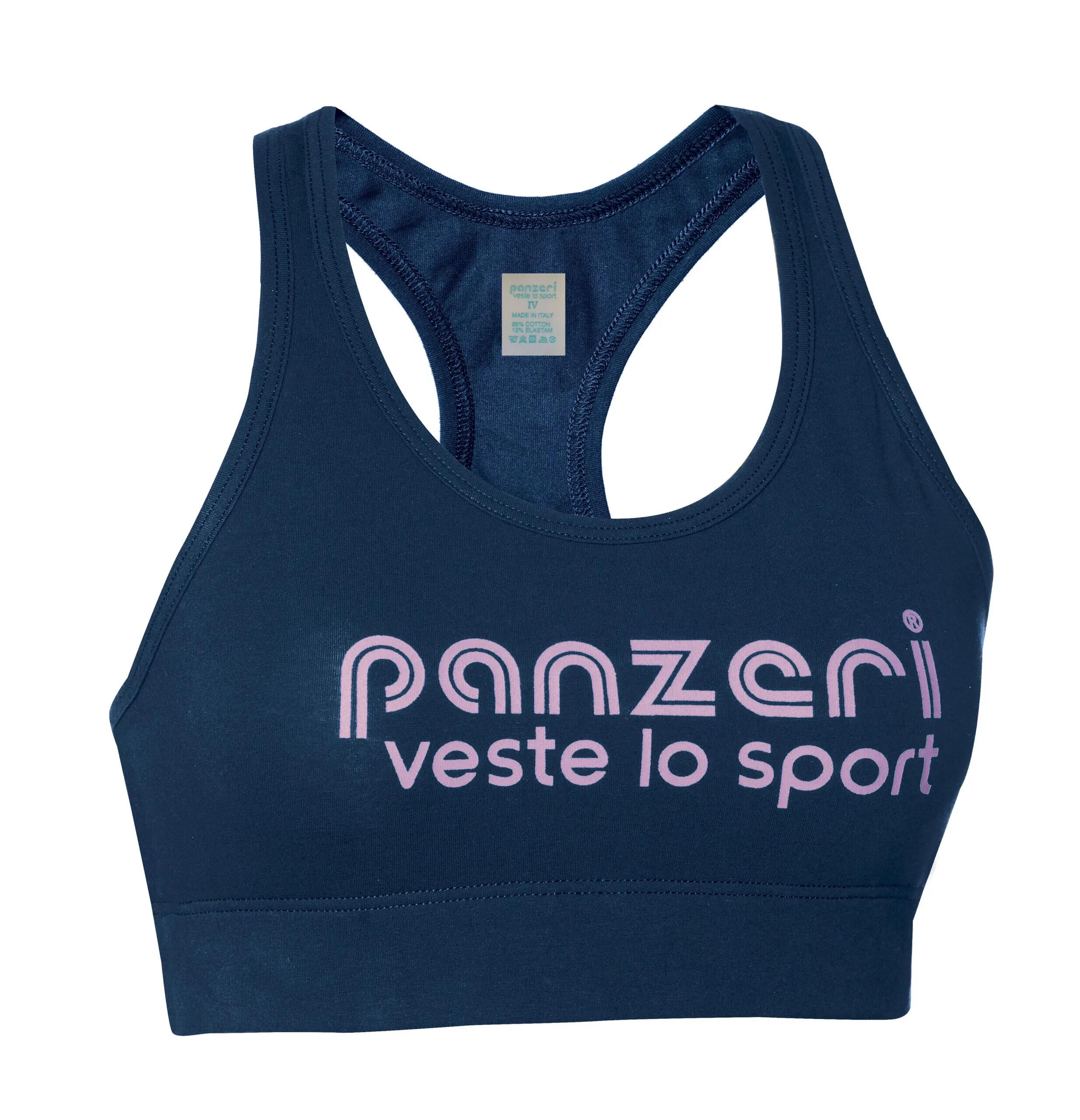 Brassière De Sport - Jazz X - Bleu Marine / Rose 3/3