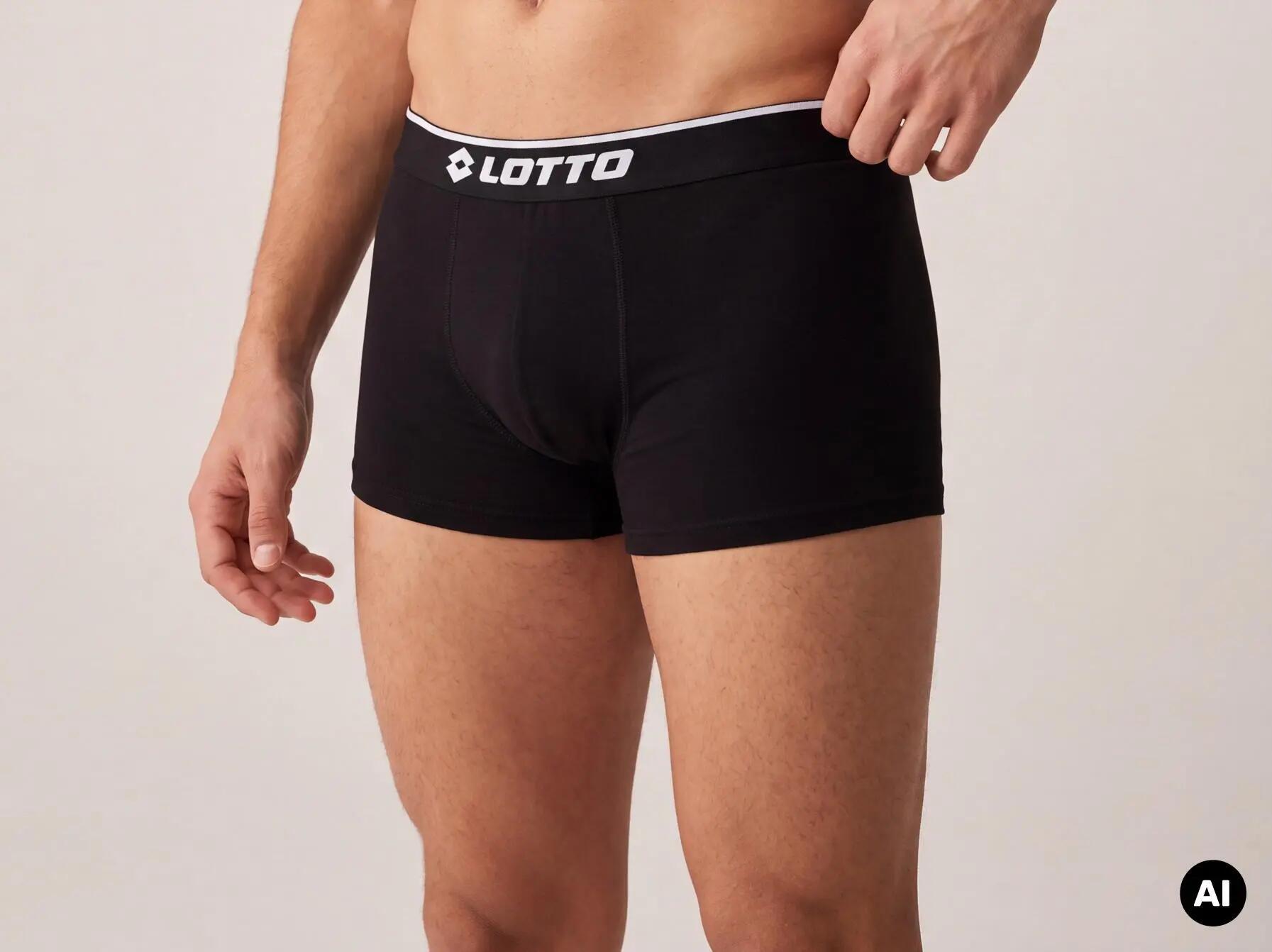 Lotto Herren Comfort Boxershorts 3er-Pack Basic - LT33011