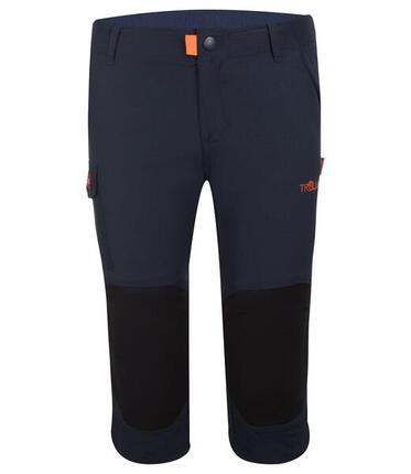 Kinder Trekkinghose Hammerfest 3/4 Leuchtendes Blau