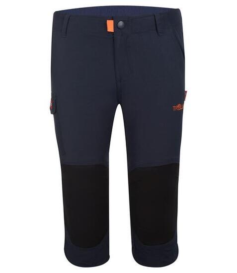 Kinder Trekkinghose Hammerfest 3/4 Leuchtendes Blau