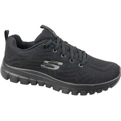 Scarpe SportiveDonna Skechers Graceful Get Connected Nero