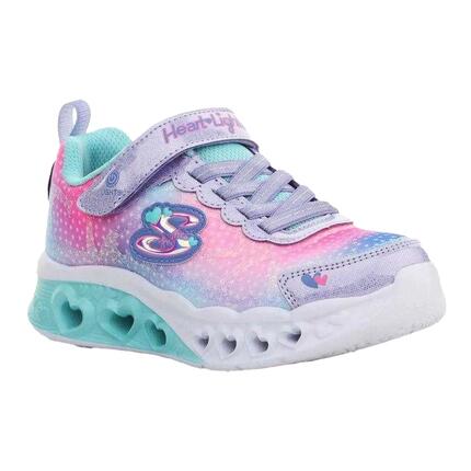 Chaussures Skechers Flutter Heart Lights Rose/Vert