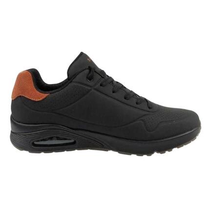 Baskets Skechers Uno - Suited On Air, Noir, Hommes