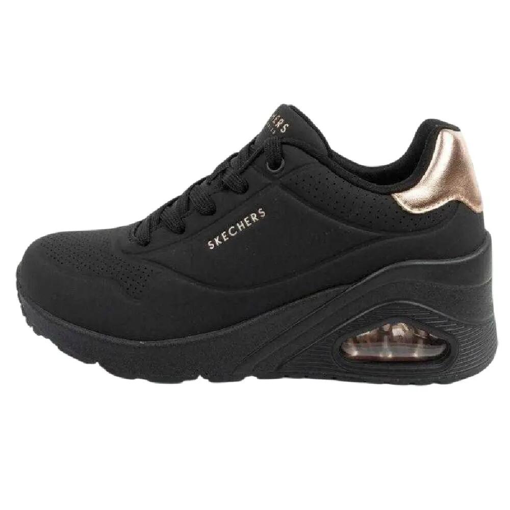 Damskie Buty Uno Classic Z Ukrytą Podeszwą Na Koturnie I Amortyzacją Powietrzną 3/7