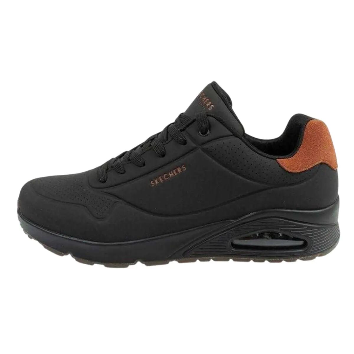 Baskets Skechers UNO - SUITED ON AIR Noir 3/7