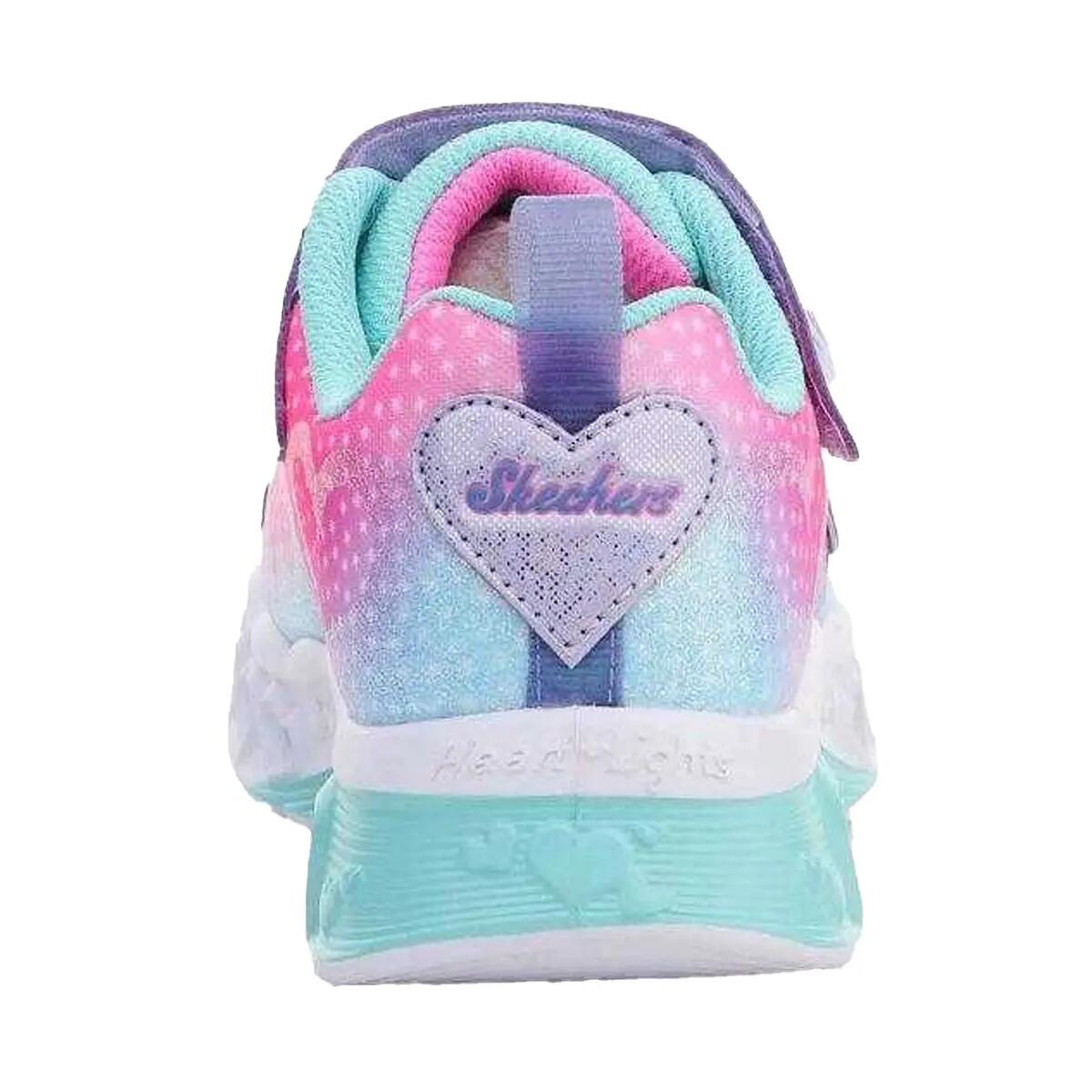 Buty do chodzenia dla dzieci Skechers Flutter Heart Lights 2/7