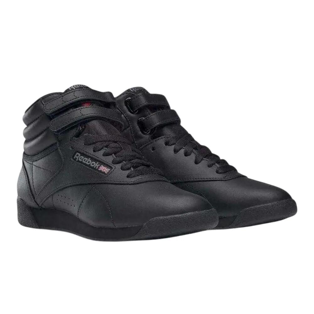 Zapatillas Altas de Cueros Freestyle para Mujer Negro 6/7