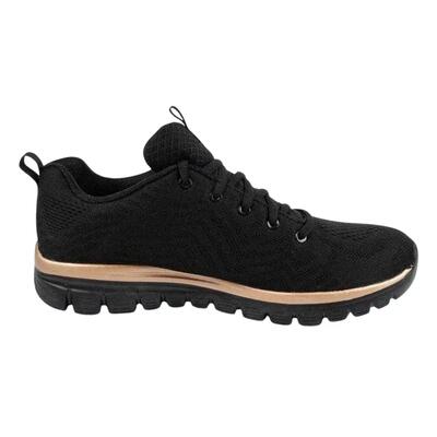 Scarpe Sportive SportDonna Skechers Graceful Get Connected Nero