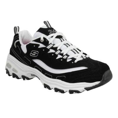 D´lites ‘biggest fan’ leren sportschoenen voor dames (zwart)