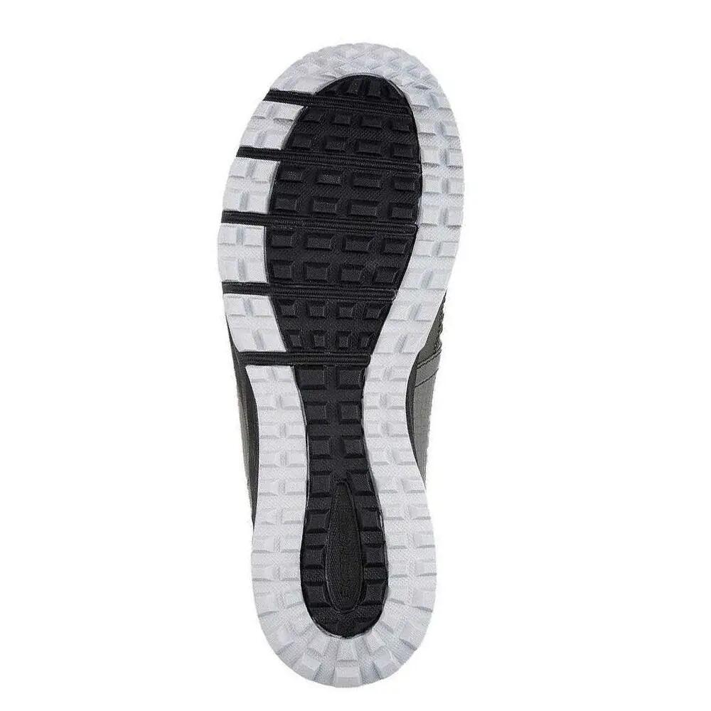 Mens Escape Plan Leather Waterproof Trekking Shoes (Grey/Silver) 4/7