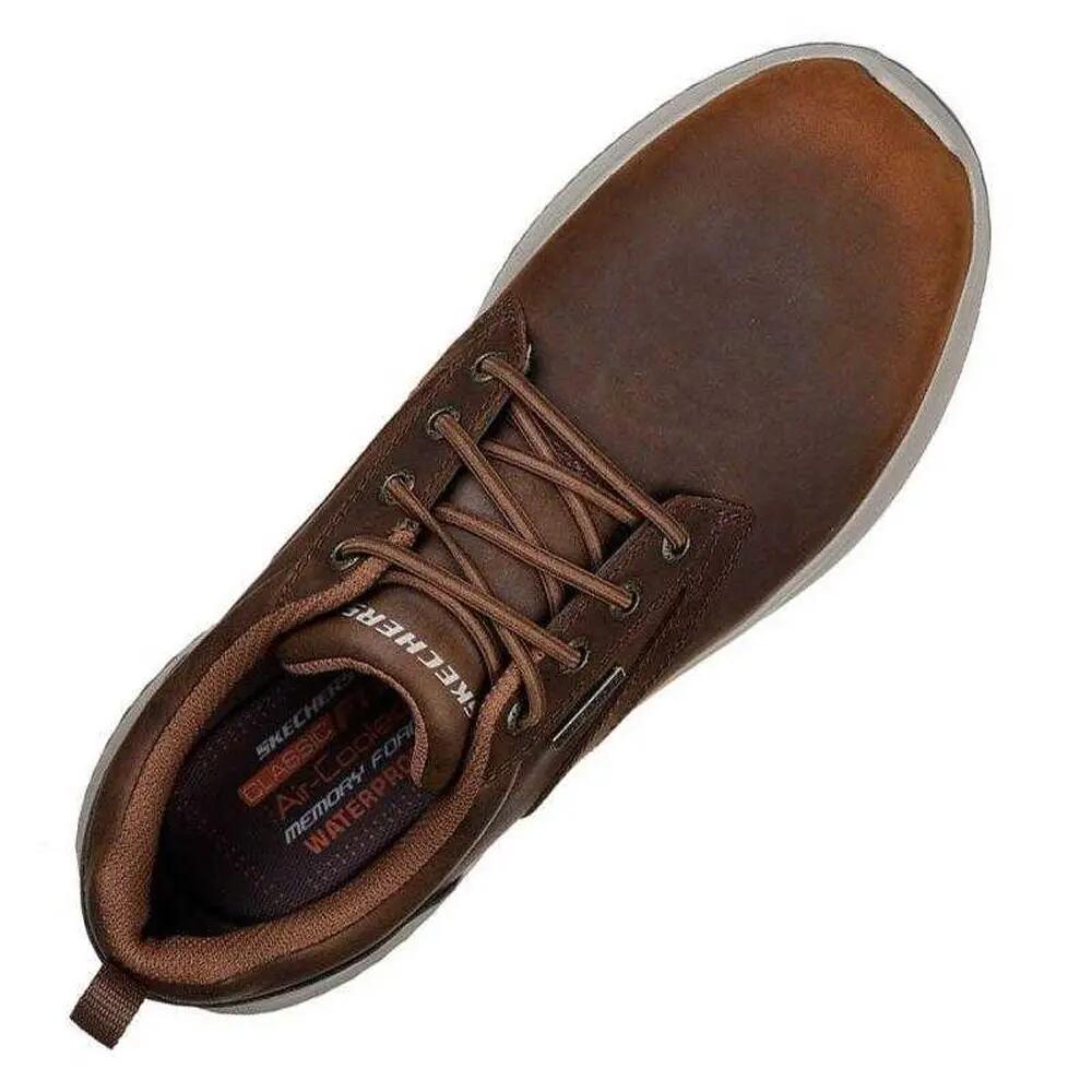 Zapatos Casuales Delson Antigo Diseño Minimalista para Hombre Marrón 3/6