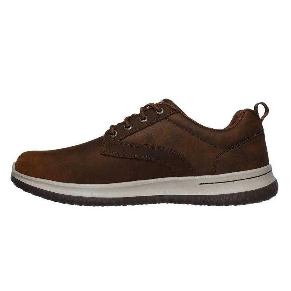 Zapatos Casuales Delson Antigo Diseño Minimalista para Hombre Marrón 2/6