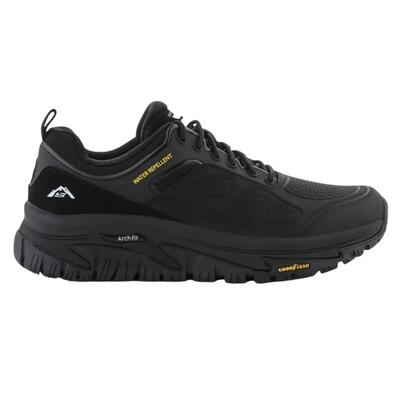 Sneakers skechers arch fit road walker - recon, zwart, mannen