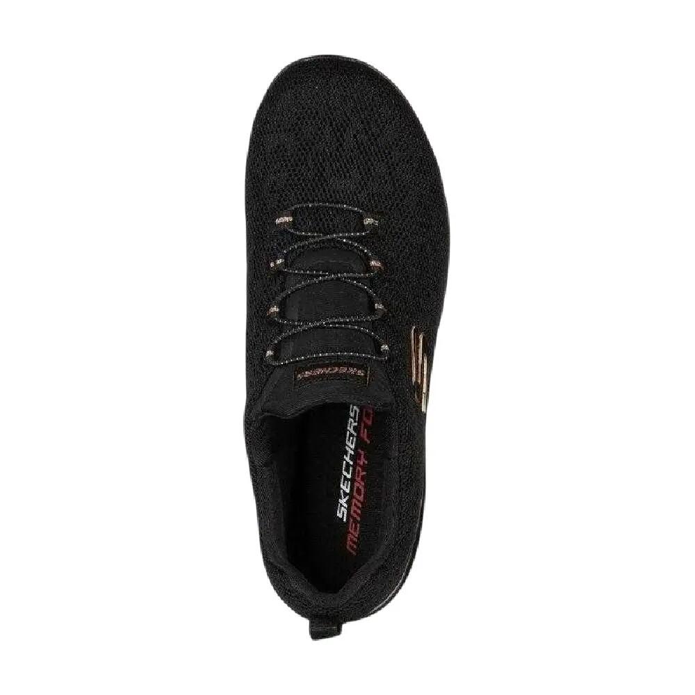 "Summits" LeoMuster Sneaker für , Texturierter Strick, Flach Damen Schwarz 3/15