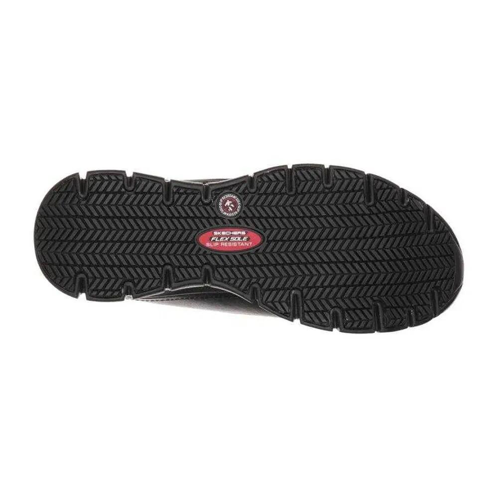 Womens/Ladies Sure Track Trickel Leather Shoes (Black) 6/7