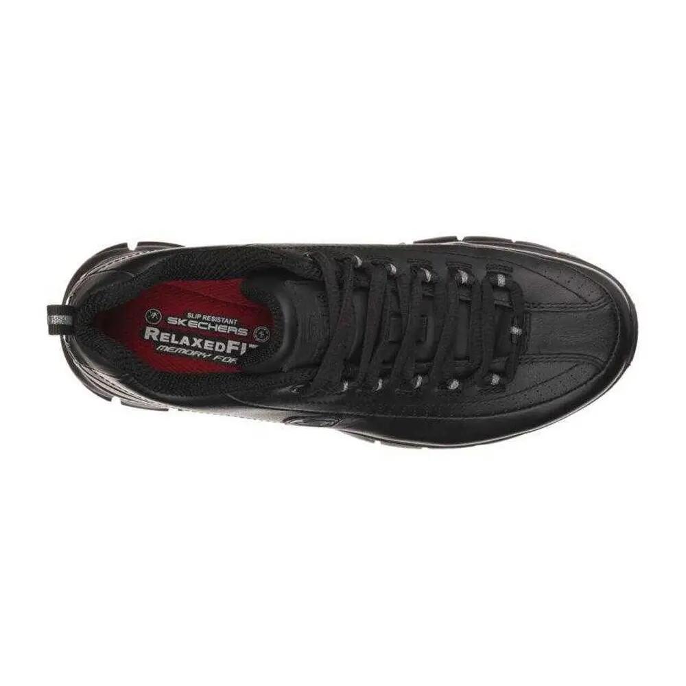 Womens/Ladies Sure Track Trickel Leather Shoes (Black) 4/7
