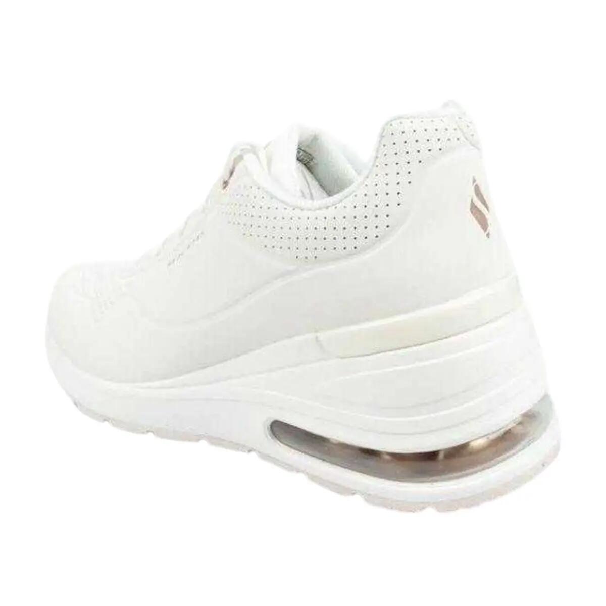 Damskie Buty Na Koturnie Z Serii Million Air, Wykonane Ze Skóry 2/6