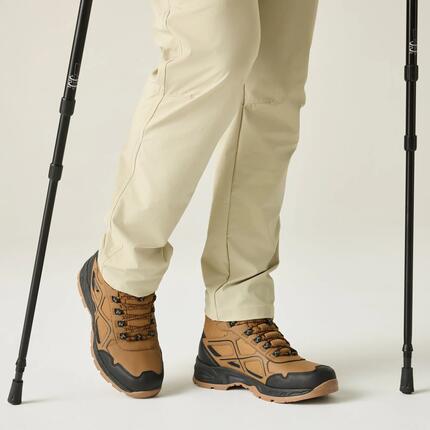 Chaussures Montantes De Marche Imperméables VENDEAVOUR Homme (Noir / Gris)