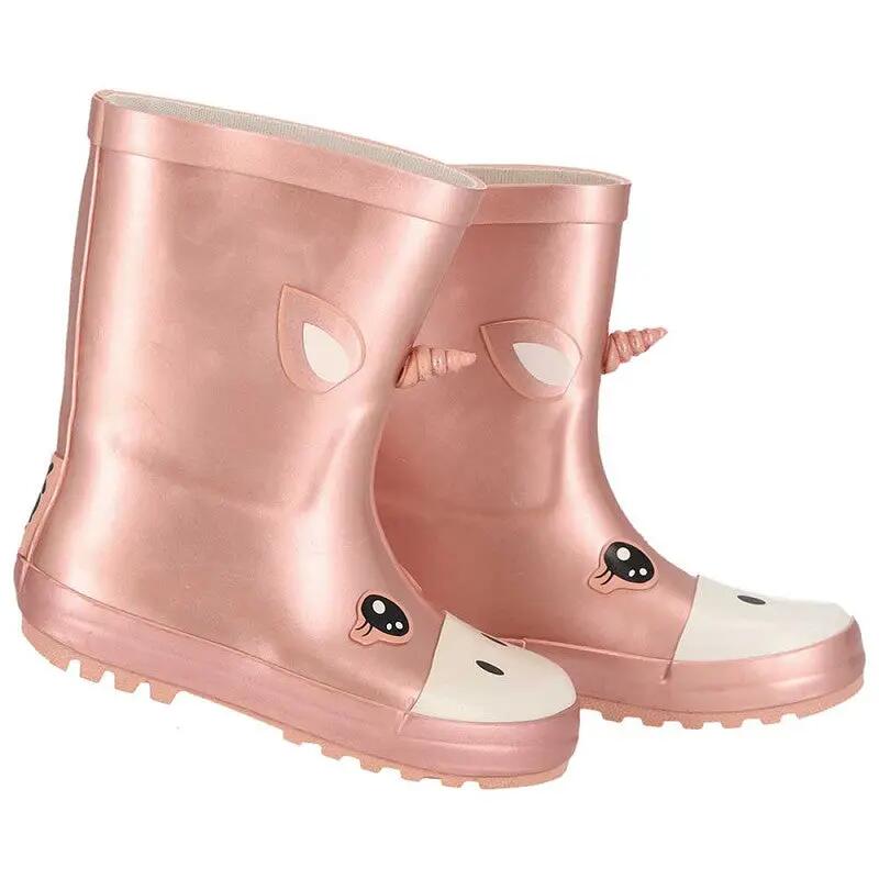 Stivali da pioggia per bambini - Unicorno - Stivali da pioggia per bambine 3/5