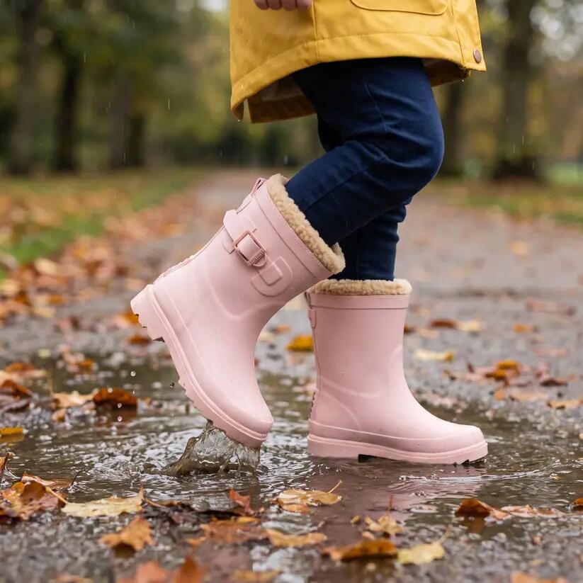 Stivali da pioggia per bambini - Unisex - Fodera in pelliccia - 100% gomma 5/6