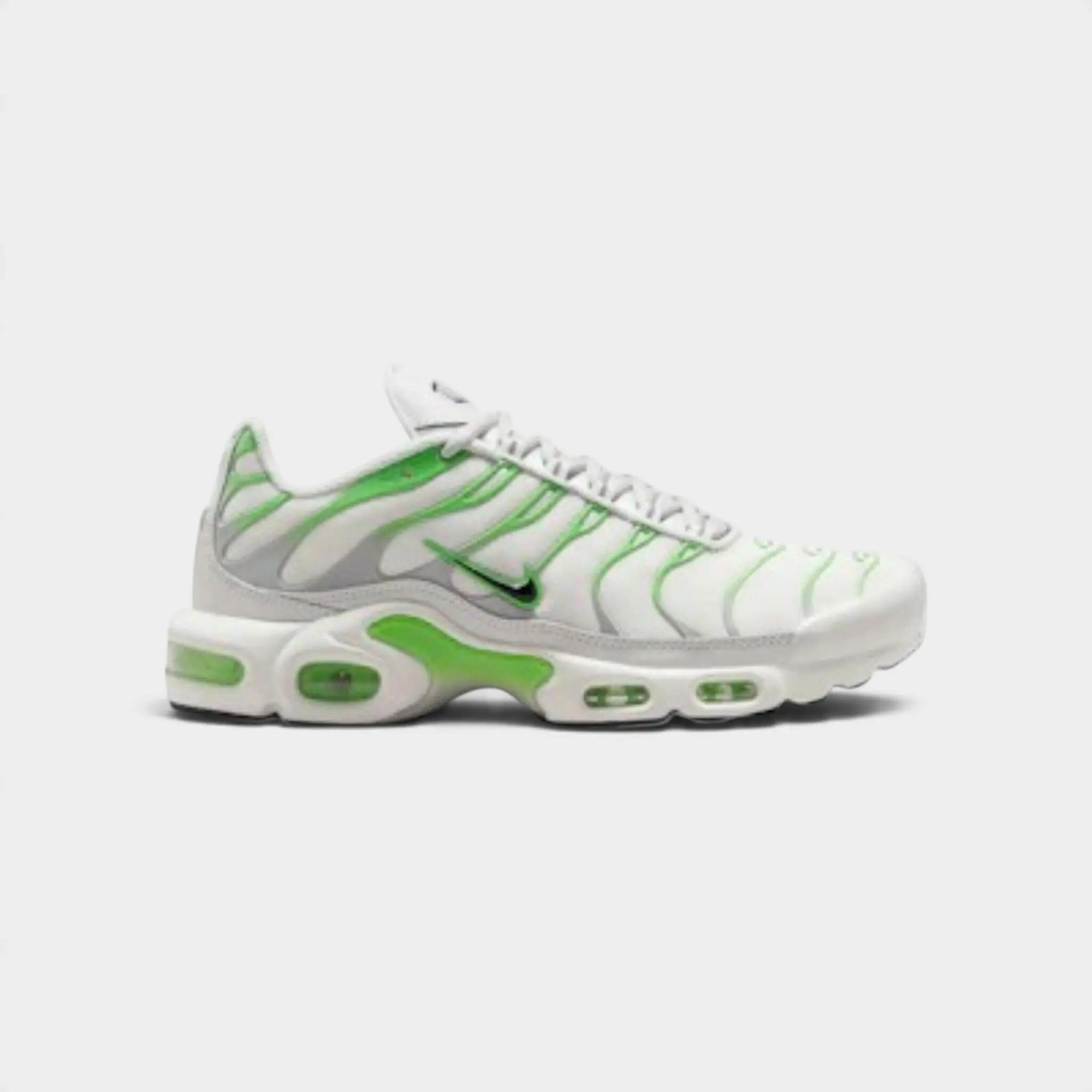 Nike Air Max Plus Photon Dust Green Strike (Women's) 1/2