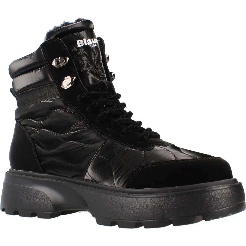 Blauer Modello Mid Boot Blanca Colore Nero 5/5