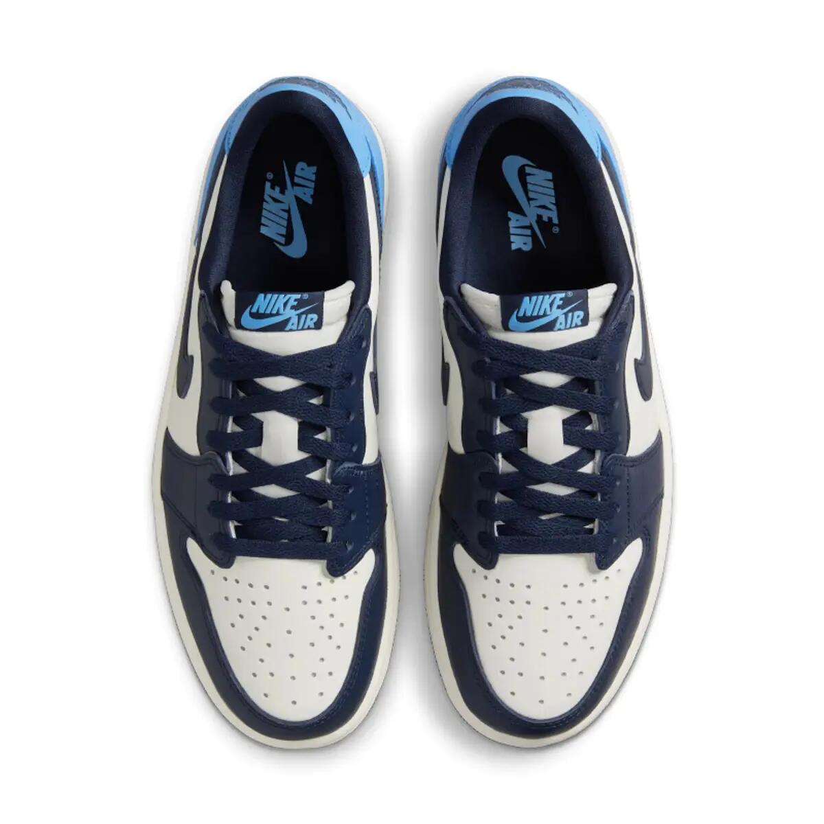 Air Jordan 1 Low OG Obsidian Unc 4/6