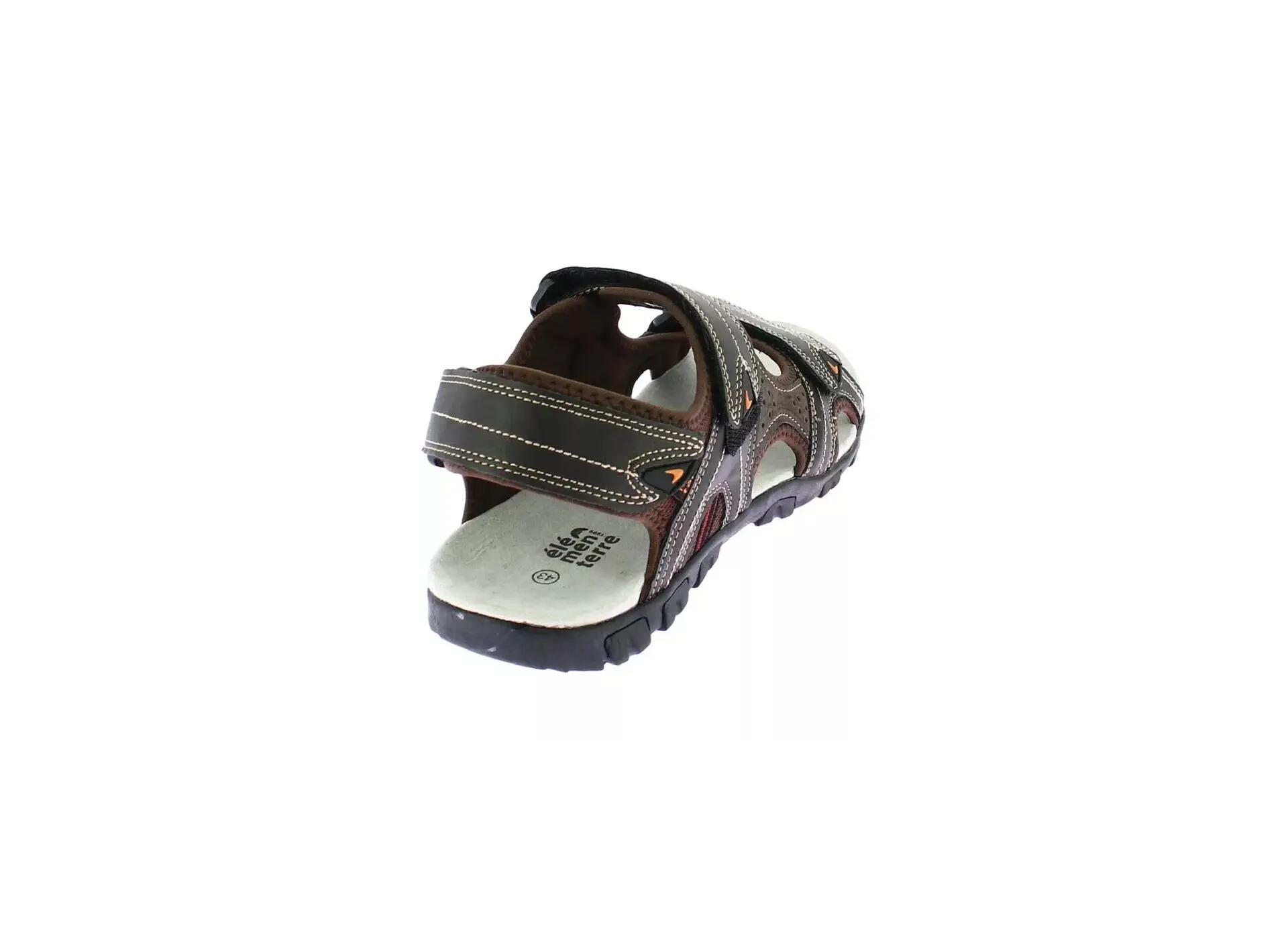 Sandale de Marche Homme Elementerre "AKKA" 44 Marron 6/6