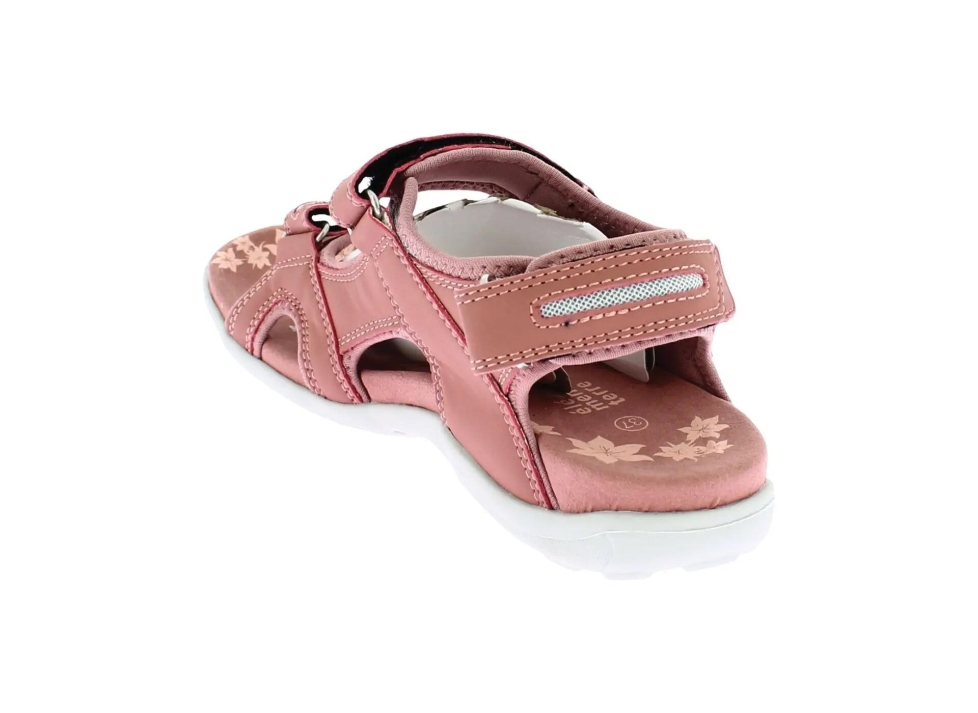 Sandale de Marche Femme Elementerre "Zimbella" 40 Rose pâle 5/6